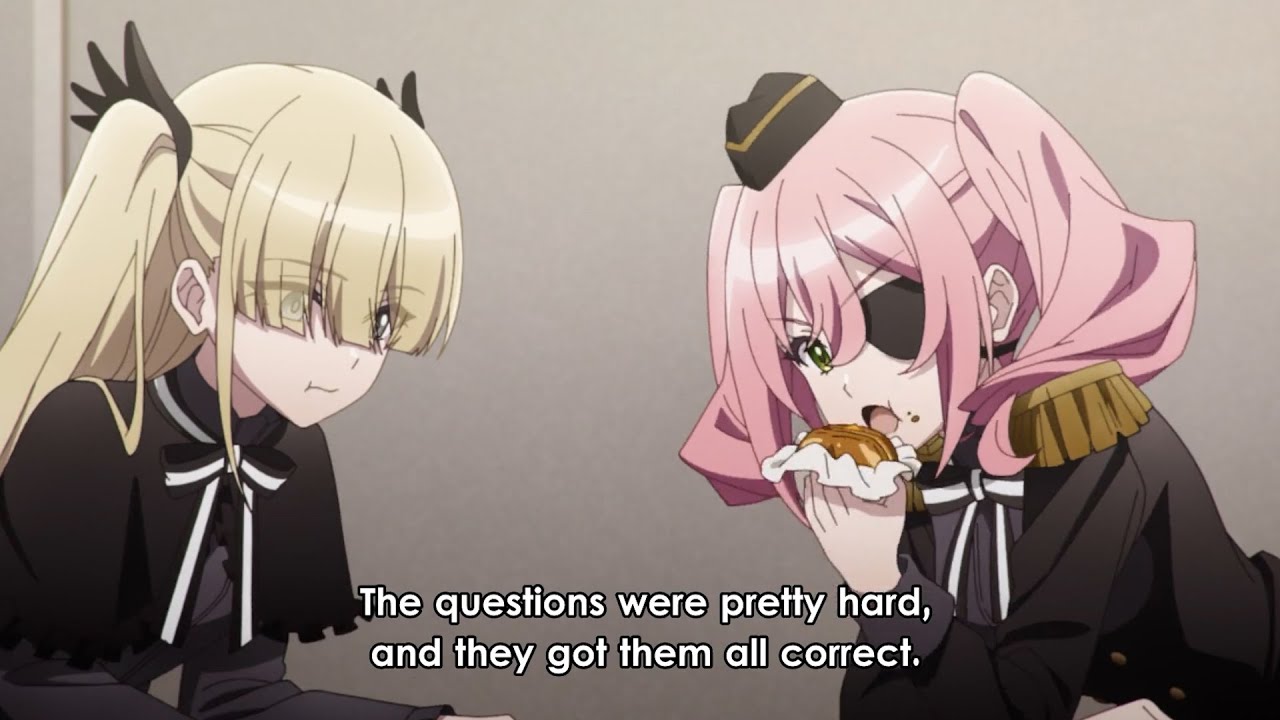 Annett eats hamburgers ~ Spy Classroom Season 2 Ep 8 スパイ教室