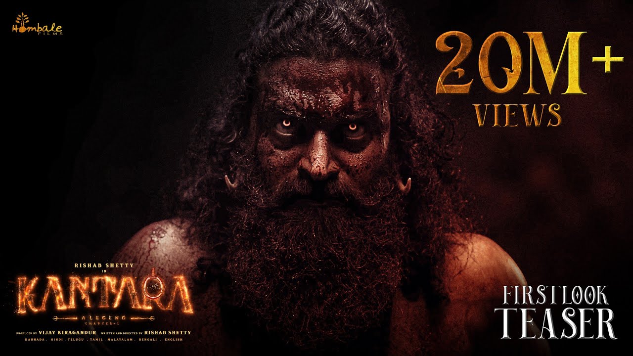 Kantara A Legend Chapter-1 First Look Teaser | RishabShetty|Ajaneesh| VijayKiragandur |Hombale Films