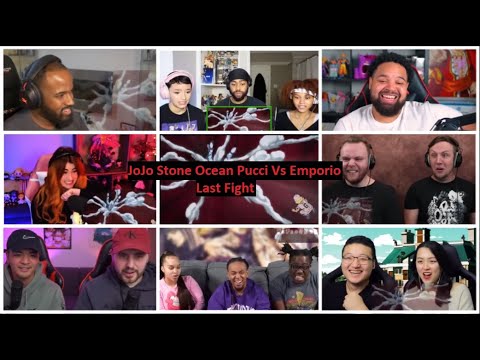 JoJo Stone Ocean Pucci Vs Emporio **Reaction Mashup**