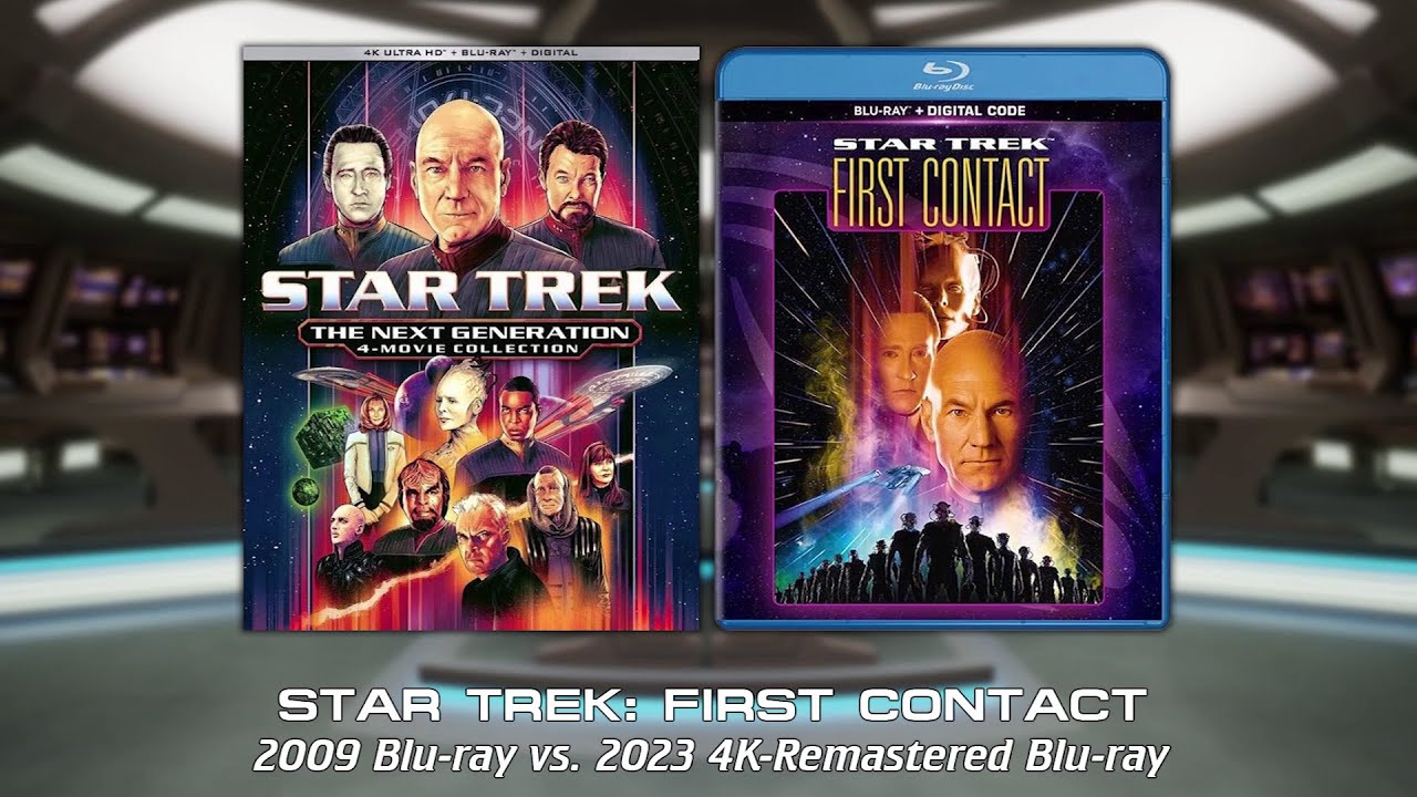 STAR TREK: FIRST CONTACT — Blu-ray Comparison (2009 vs. 2023)