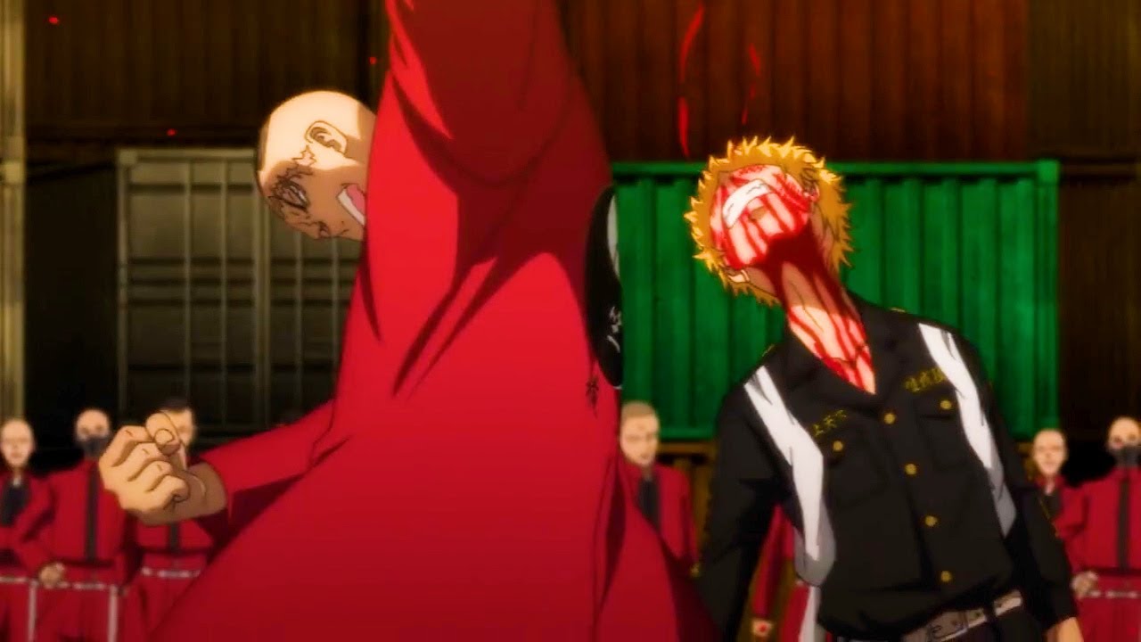 東京リベンジャーズ 天竺編 eps9 - Kakucho K.N.O.C.K O.U.T Takamichi, Angry defeat Ran & Rindou