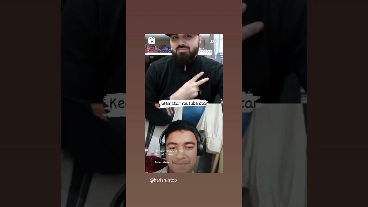 keemstar YouTube star ✨⭐ video call 🤙