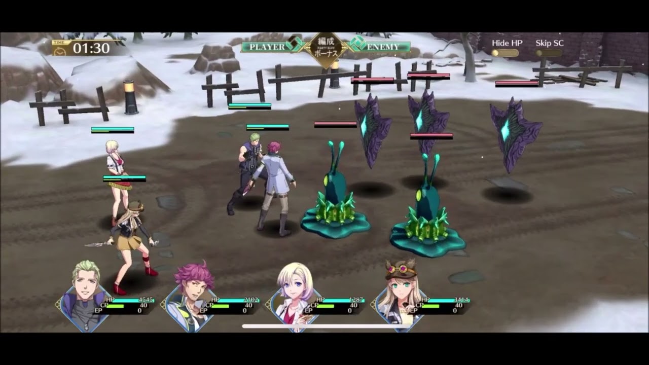 【閃の軌跡NW】メイン1-5クリア SR縛り攻略【英雄伝説 閃の軌跡：Northern War】