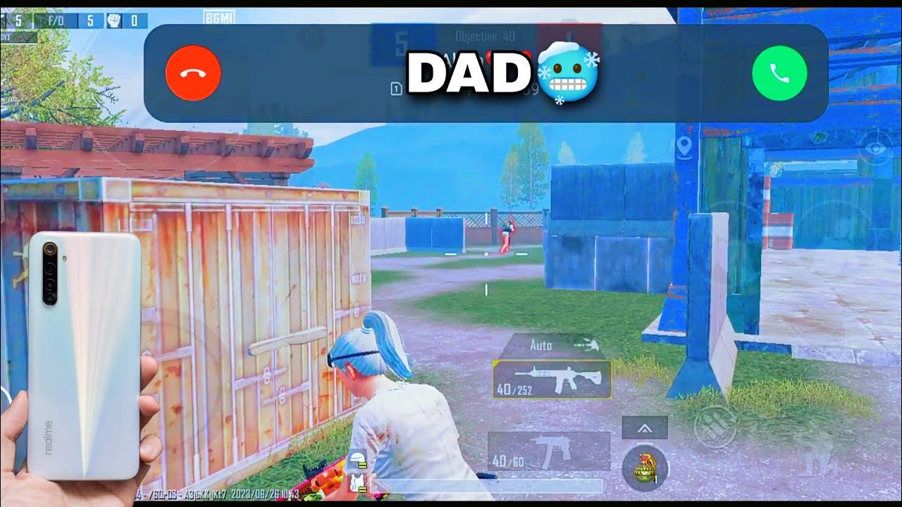 My Papa is Call in Gameplay ✔ 🤙😱#shorts @STAR-Captain