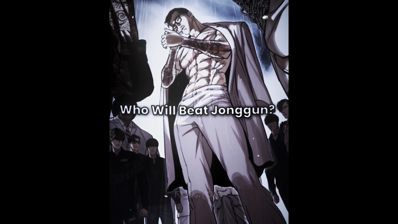 He will defeat Jonggun 🥶│Lookism Edit #lookism #lookismedit #外見至上主義 #manhwa #webtoon #shorts