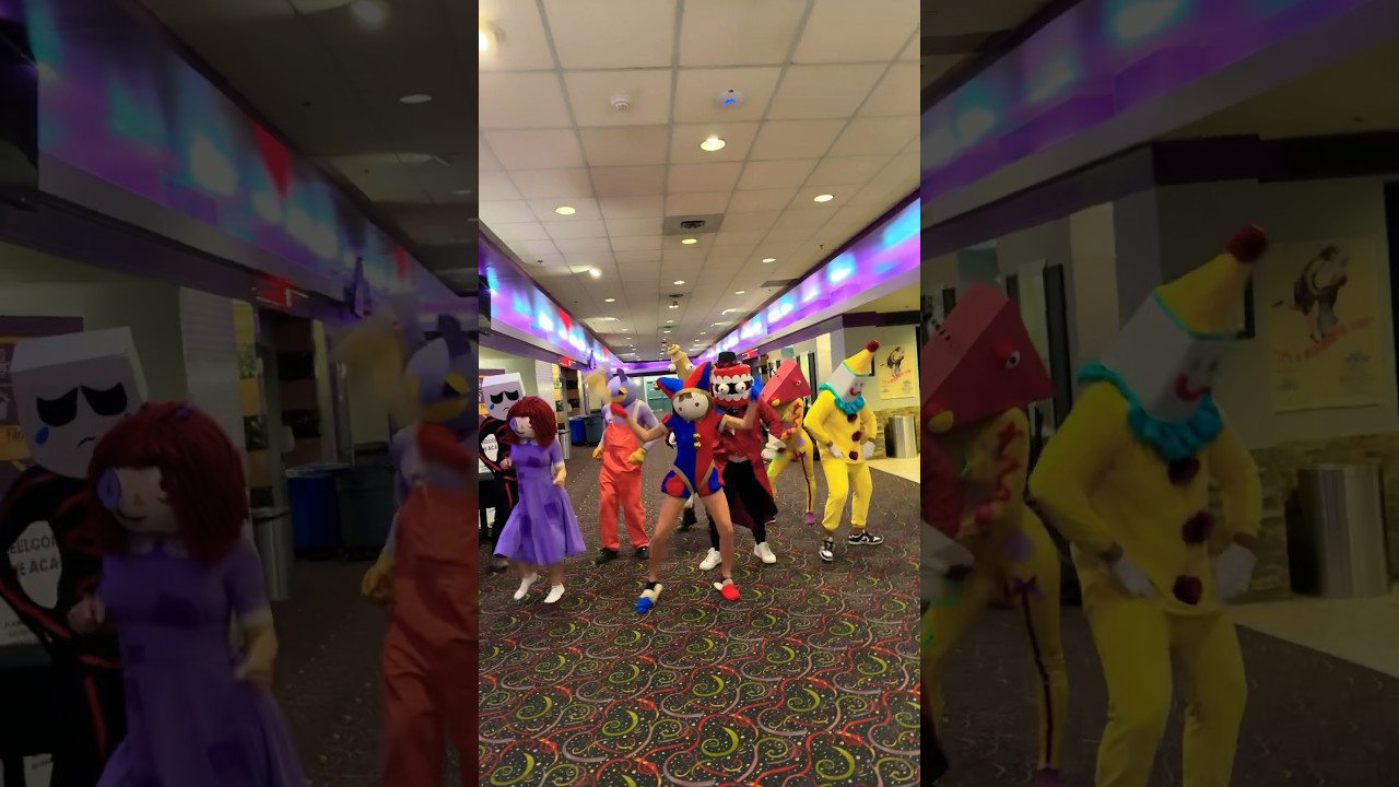 DIGITAL CIRCUS DANCES AT THE MOVIES!