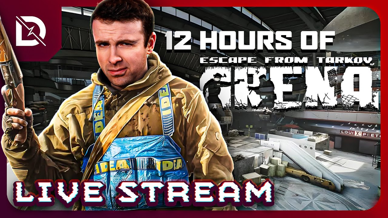🔴 LIVE - 12 HOURS FOR TARKOV ARENA