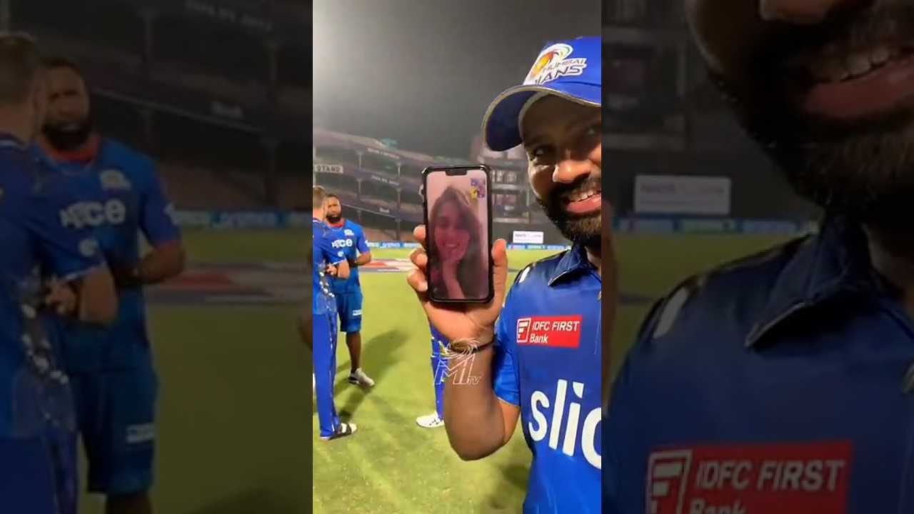 Rohit Sharma ne Ritika ko live video call || #star #coll#live