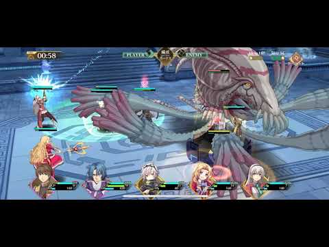 【閃の軌跡NW】魔獣討伐・メガクラーケン クリア 無課金攻略【英雄伝説 閃の軌跡：Northern War】