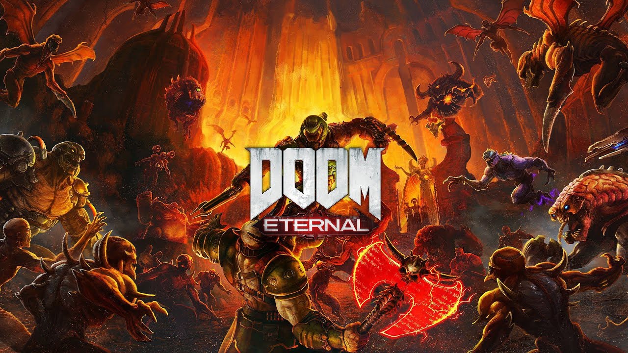 DOOM ETERNAL  #1 ➤ПРОХОЖДЕНИЕ 4K ➤КОШМАР➤НА ПК PS5➤На РУССКОМ