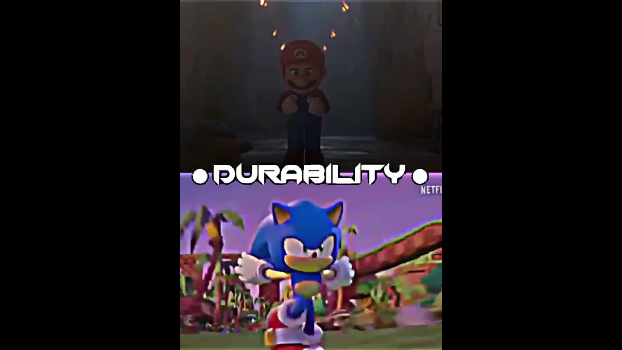 Movie Mario vs prime sonic #sonicprime #mariomovie #debate #whoisstrongest #stomp