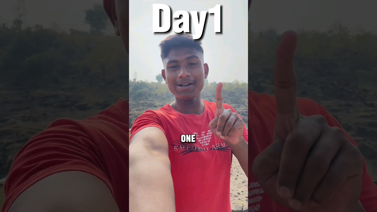 Day 1 , Your Follow Will Make My Day A Little Harder 💪 #short #shorts