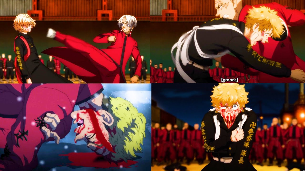 All duels in Tokyo Revenger: Tenjiku, Mikey vs Izana, Takamichi vs Kisaki .....東京リベンジャーズ天竺編