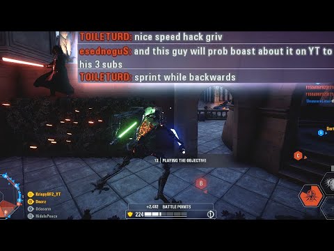 TOXIC tryhards call me a CHEATER | Supremacy | Star Wars Battlefront 2