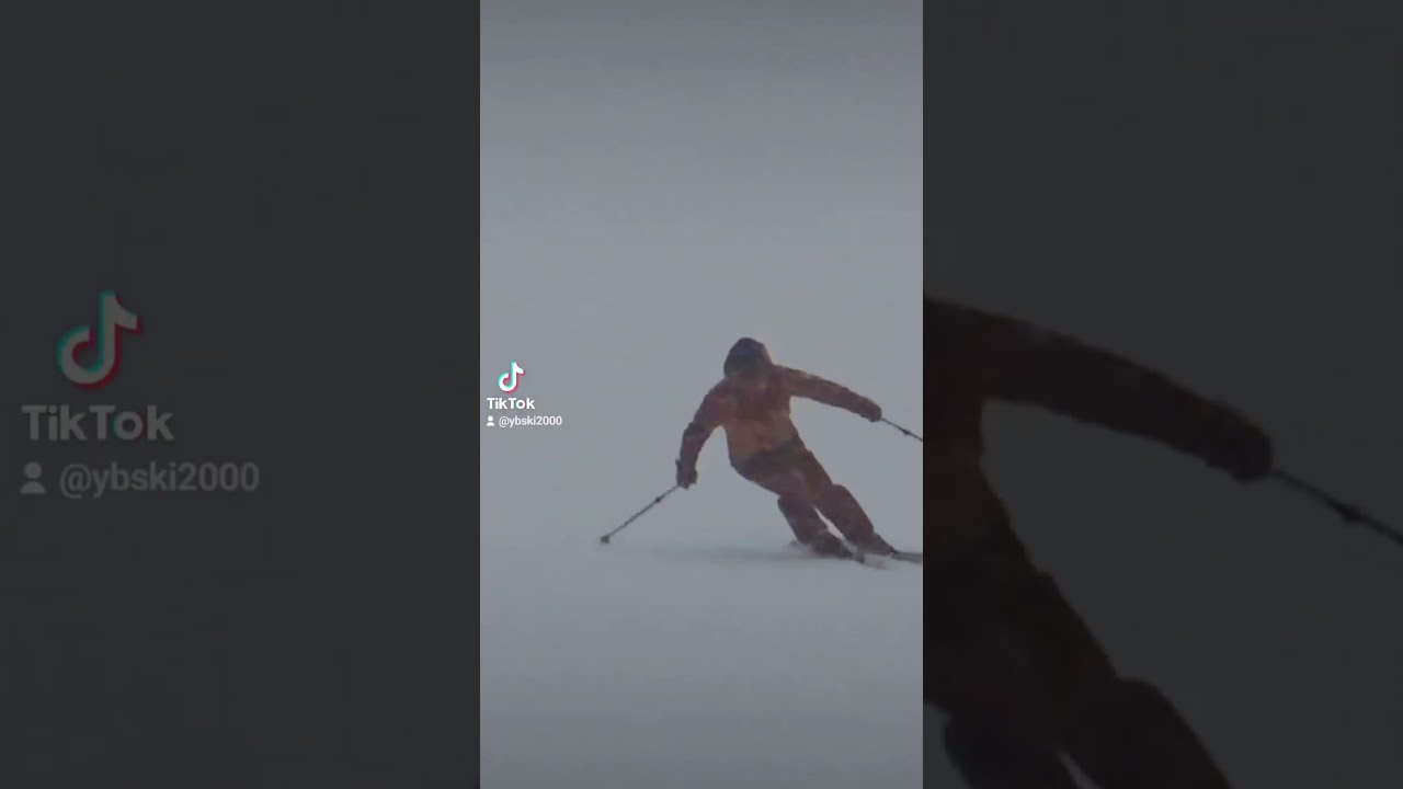 【智ちゃんに撮ってもらった】#やぶはら高原スキー場 #鉱泉ヒュッテ #ROSSIGNOL#TEAMDESCENTE