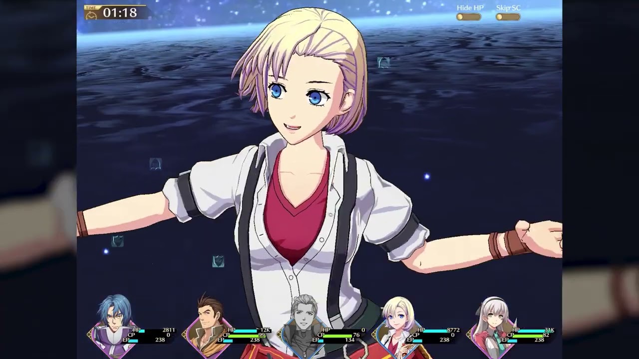 英雄伝説 閃の軌跡：Northern War バトル