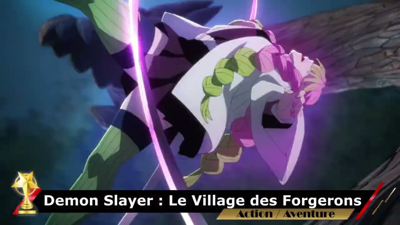 Catégorie Meilleur Anime Action/Aventure 2023