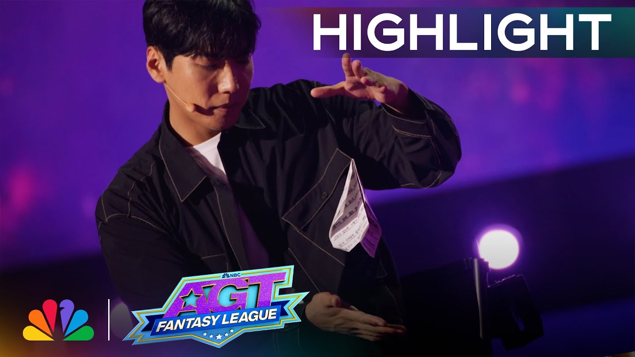 Simon Cowell calls Yu Hojin's magic "WORLD-CLASS" | AGT: Fantasy League 2024