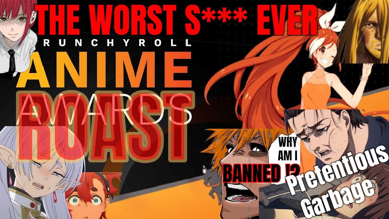 The Anime Awards 2023 Roast THE WORST AWARDS Roasting Crunchyroll Anime Awards Nominations 2023