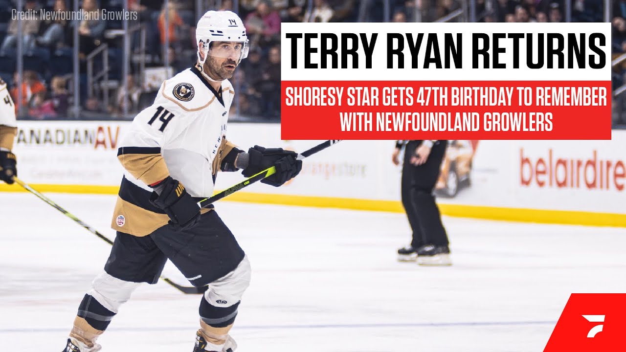 Terry Ryan Comeback At Age 47: Shoresy Star Starts, Fights, Takes A Bow With Newfoundland Growlers