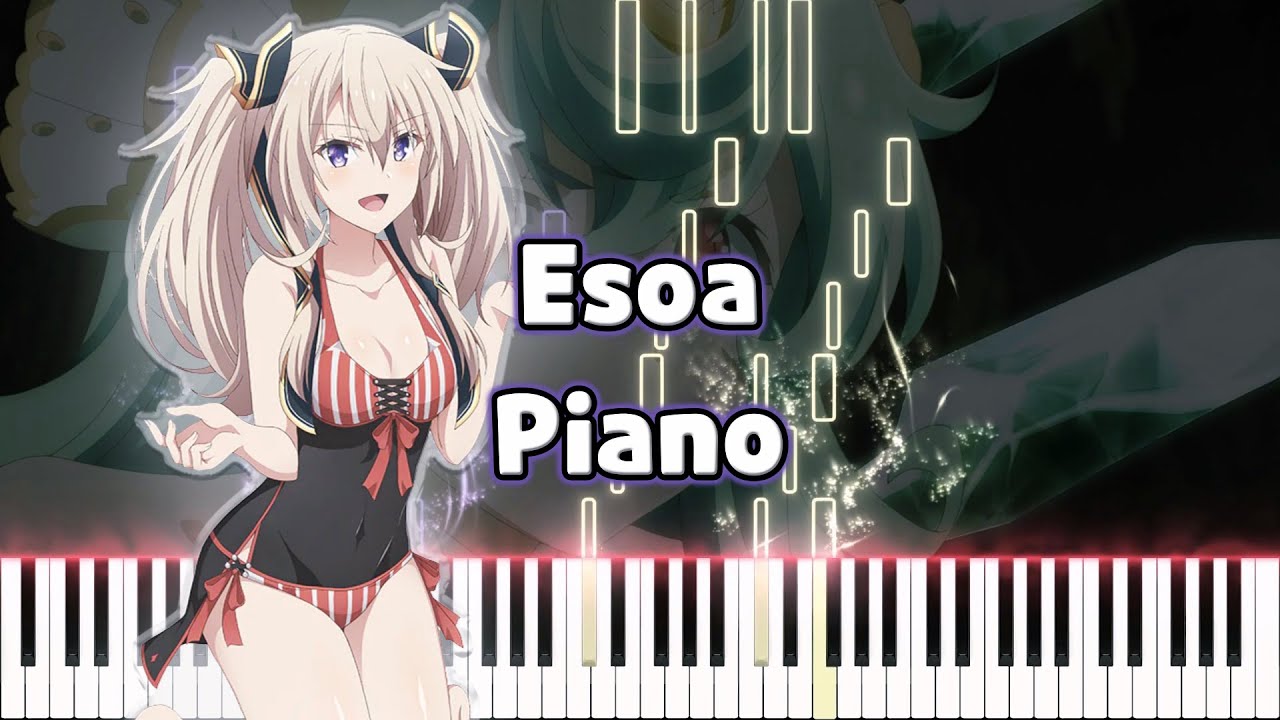 [ピアノ] 魔王学院の不適合者Ⅱ ED - エソア