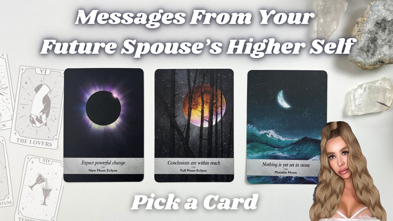 Messages From Your Future Spouse's Higher Self ❤️ DEEP 👀‼️ Pick a Card Tarot Reading 🔮