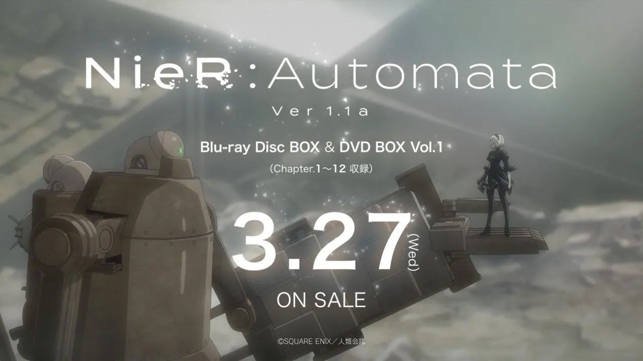 NieR:Automata Ver1.1a Blu-ray Disc BOX & DVD BOX Vol.1｜CM