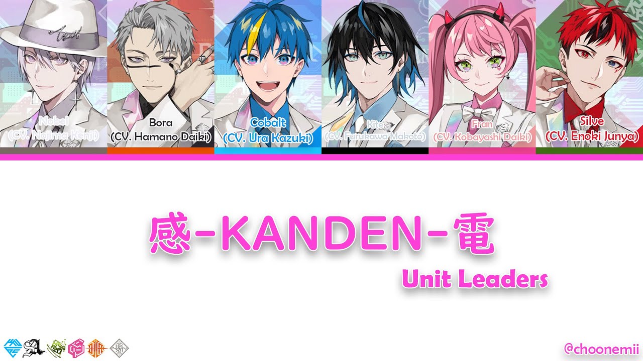 1周年 - 1st Anniversary「感-KANDEN-電」[Technoroid Color Coded Lyrics KAN/ROM/ENG]