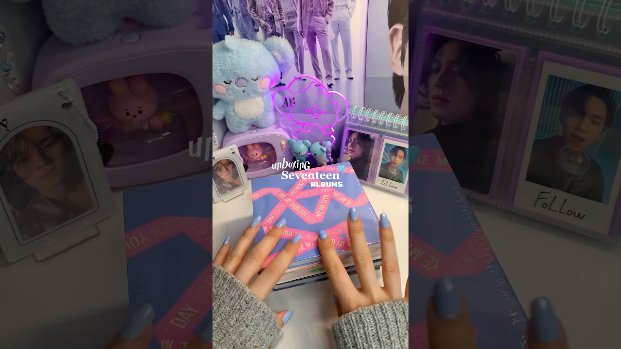 unboxing Seventeen albums! 💕 You Make My Day & You Made My Dawn ✨ #svt #svtcarat #seventeen #kpop
