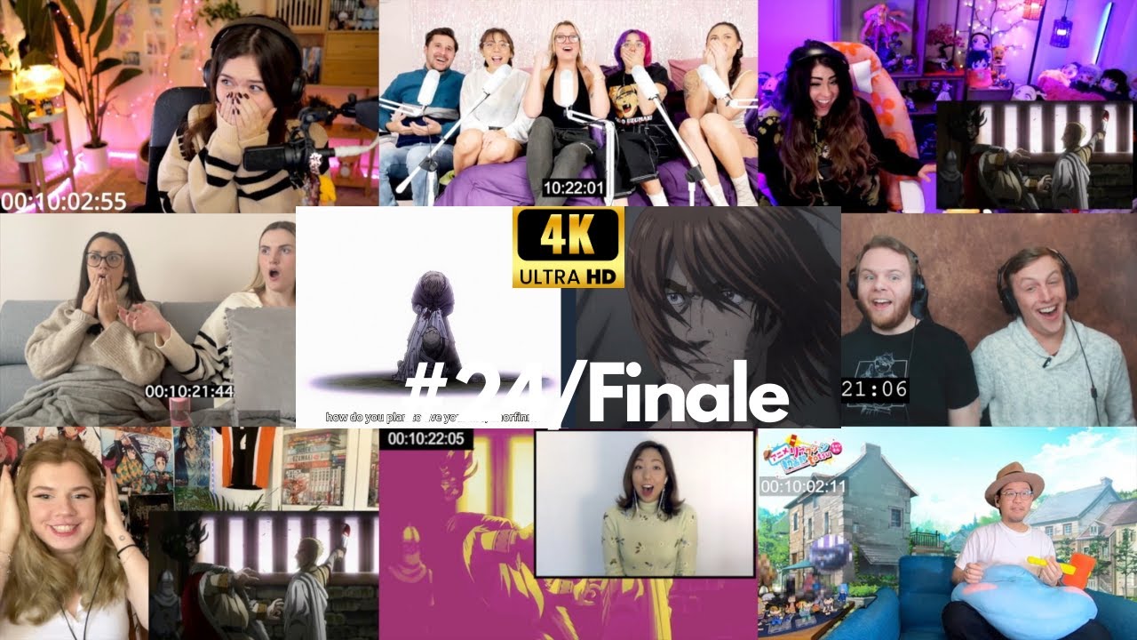 Vinland Saga Season 1 Episode 24 FINALE Reaction Mashup | ヴィンランドサガ 22話 リアクション