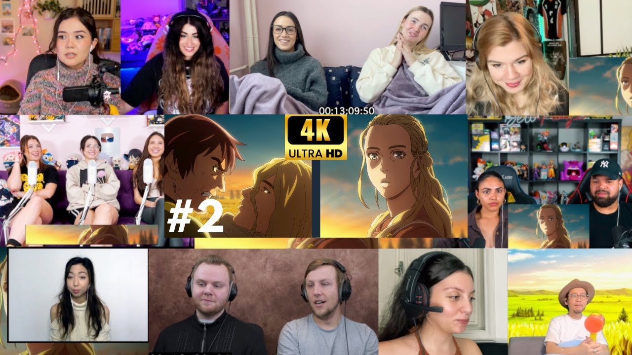 Vinland Saga Season 2 Episode 2 Reaction Mashup | ヴィンランドサガ 2期 2話 リアクション