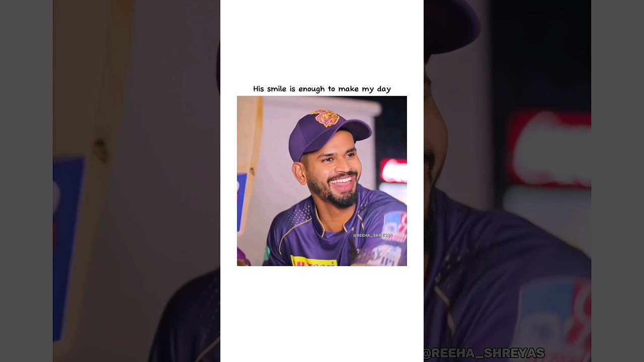 His smile is enough to make my day ❤️‍🩹 #shreyasiyer #pehlebhimain