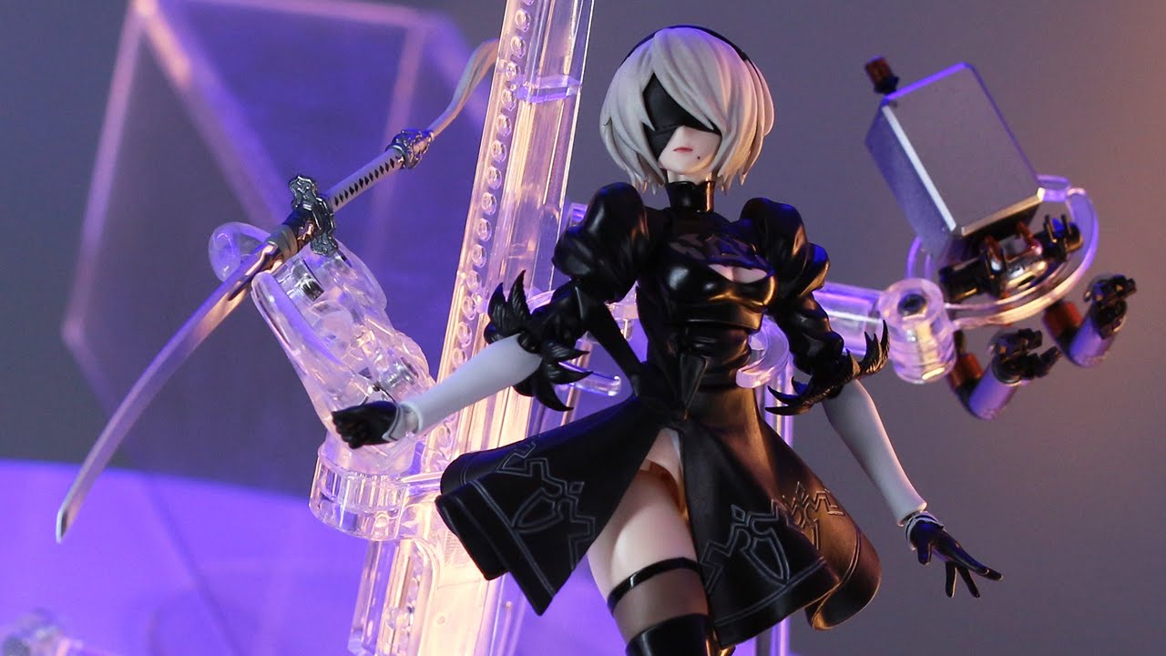 SHF 2B 피규어 리뷰 / 반다이 S.H.피규아트 2B - 니어 오토마타 Ver1.1a / Bandai S.H.Figuarts 2B - NieR:Automata Ver1.1a