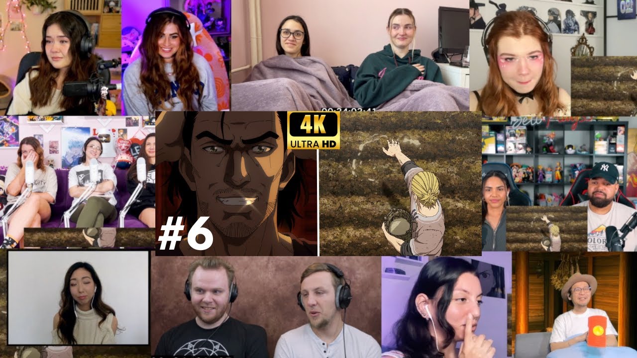 Vinland Saga Season 2 Episode 6 Reaction Mashup | ヴィンランドサガ 2期 6話 リアクション