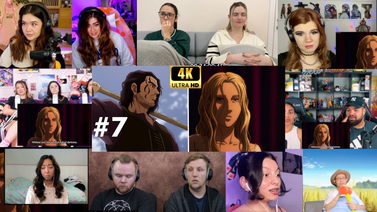 Vinland Saga Season 2 Episode 7 Reaction Mashup | ヴィンランドサガ 2期 7話 リアクション