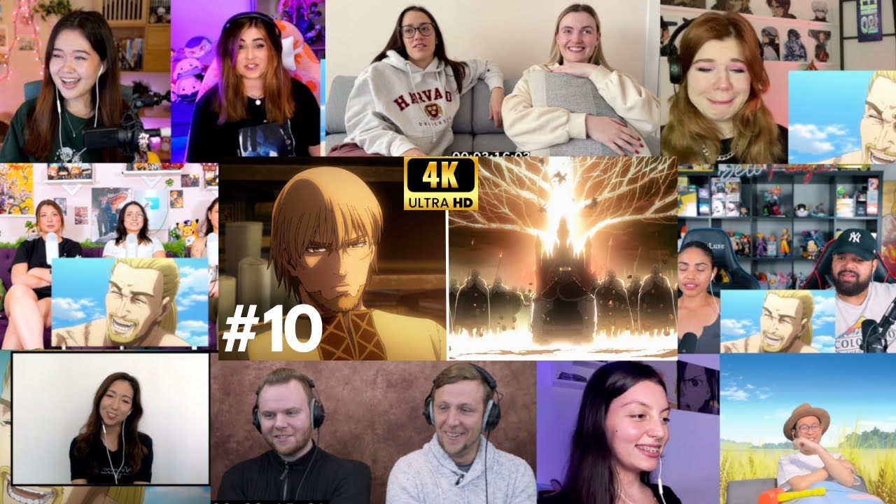Vinland Saga Season 2 Episode 10 Reaction Mashup | ヴィンランドサガ 2期 10話 リアクション