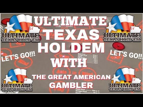 Ultimate Texas Holdem From Palace Station in Las Vegas, Nevada!!