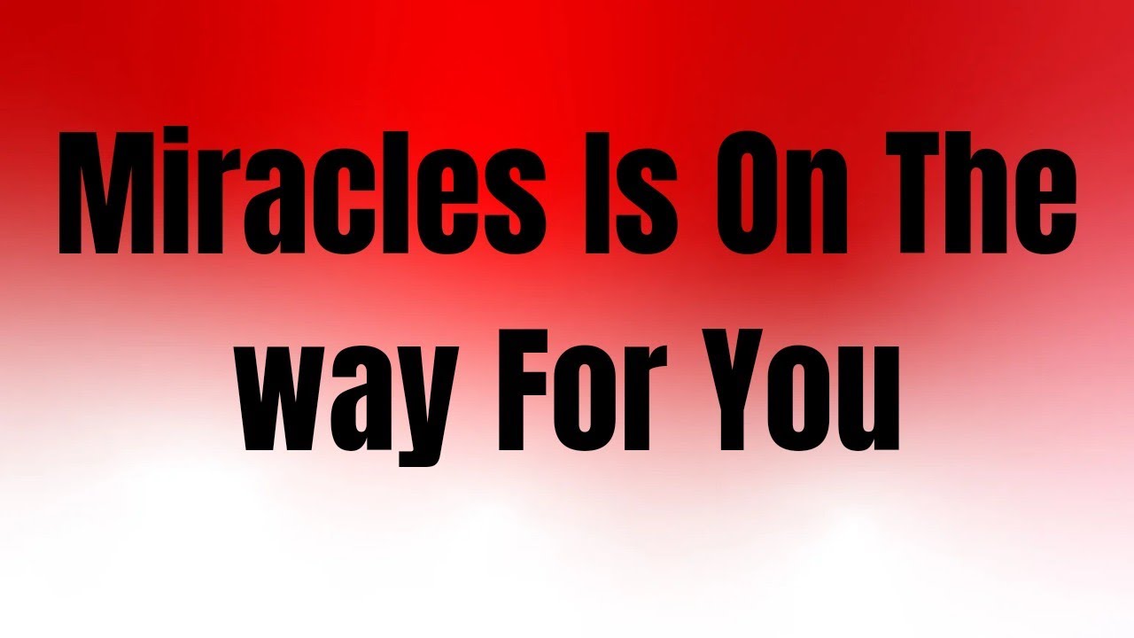 Miracles Is On The way For You #jesusmessage #godmessages