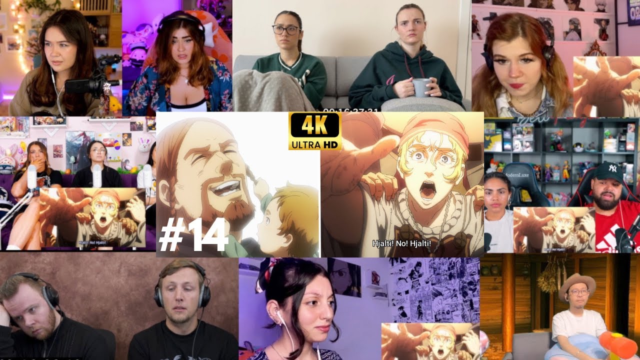 Vinland Saga Season 2 Episode 14 Reaction Mashup | ヴィンランドサガ 2期 14話 リアクション