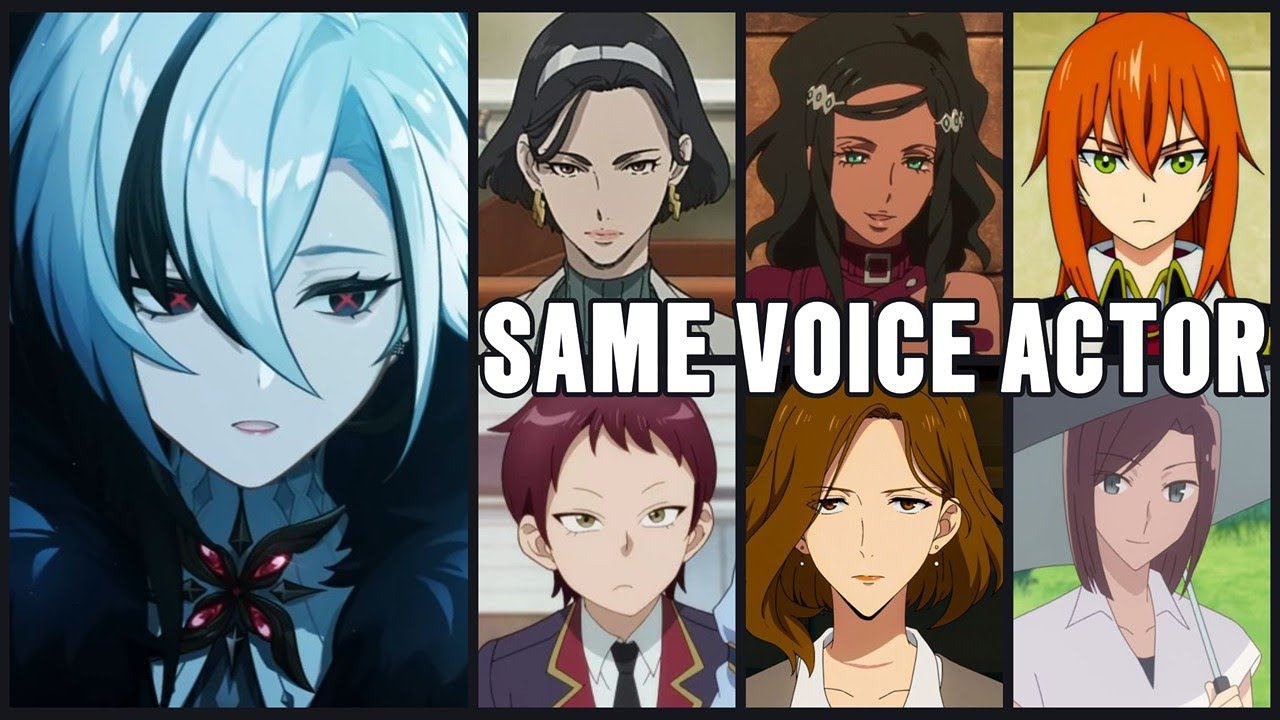 Genshin Impact ARLECCHINO Voice Actors in Anime Roles [Nanako Mori] (Dorothea,Yukiko,Misaki,Miyako)