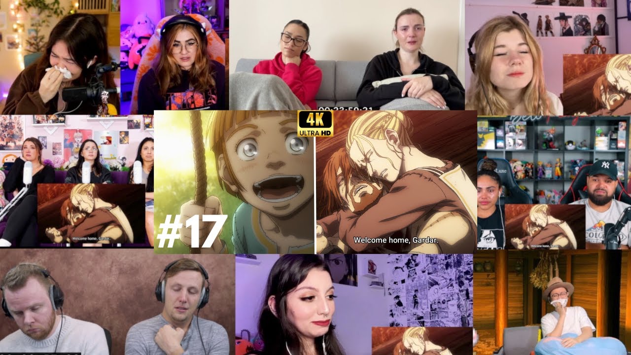 Vinland Saga Season 2 Episode 17 Reaction Mashup | ヴィンランドサガ 2期 17話 リアクション