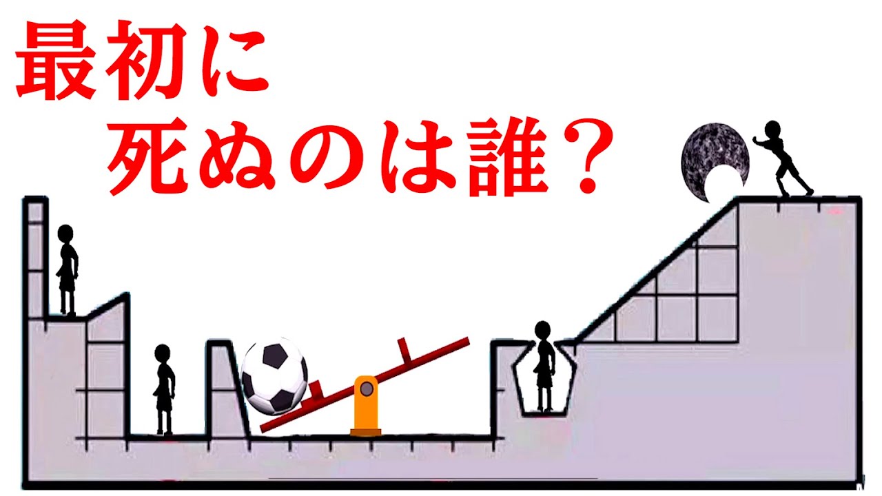 予想外すぎて誰も正解できない『 誰が最初に死ぬのか？ 』を当てるゲーム
