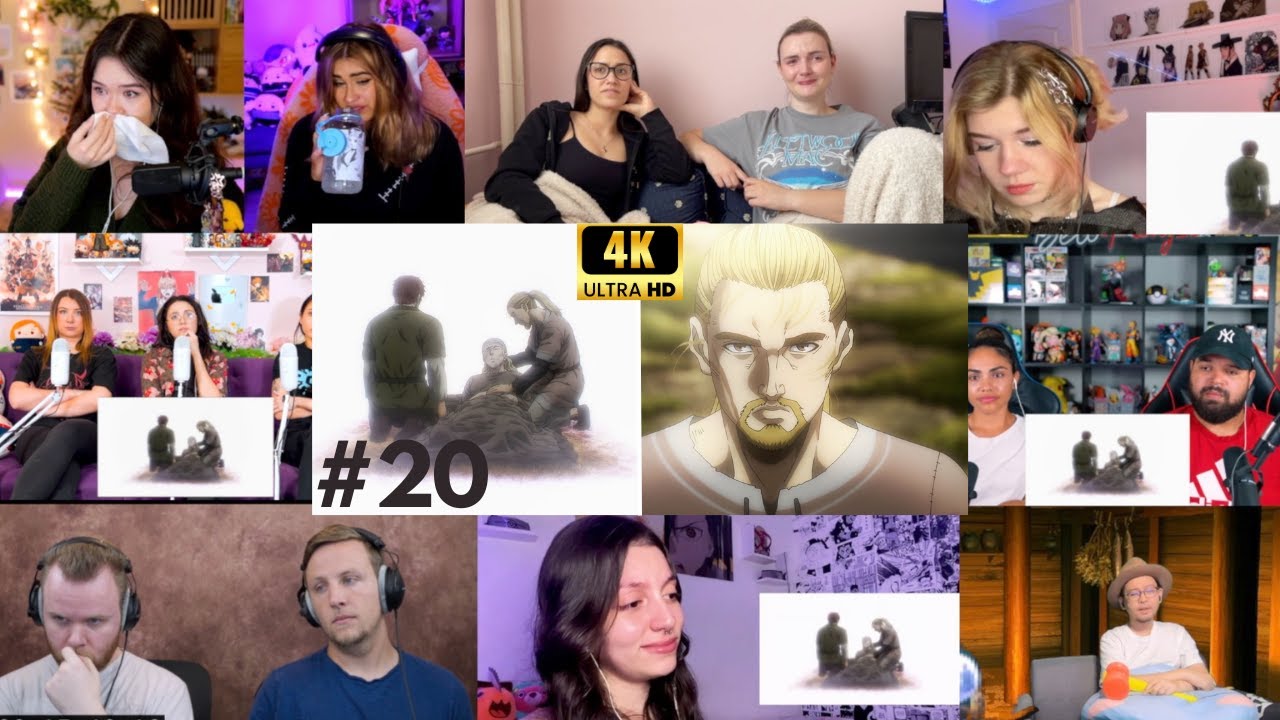 Vinland Saga Season 2 Episode 20 Reaction Mashup | ヴィンランドサガ 2期 20話 リアクション