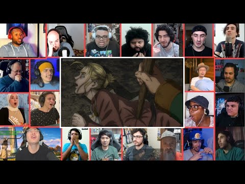 Vinland Saga Season 2 Episode 18 Reaction Mashup - ヴィンランドサガ 2期 18話 リアクション