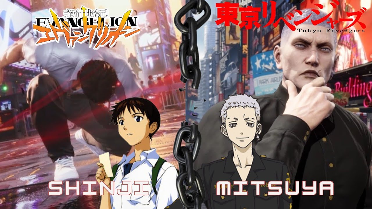 SHINJI (EVANGELION) VS MITSUYA (TOKYO REVENGER) - TEKKEN 8