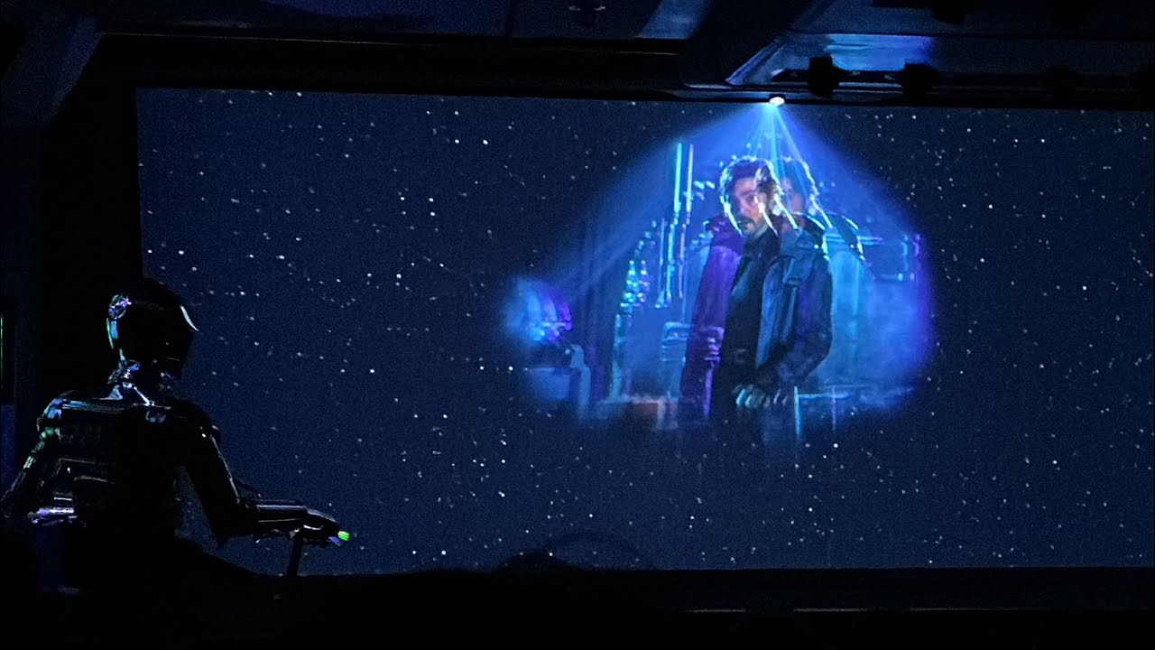 New Star Tours Destination - Andor Scene Disneyland 2024 - SPOILERS*