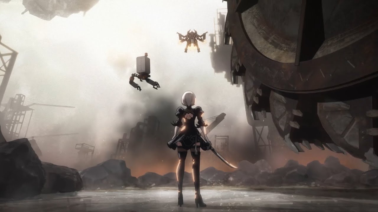 9S saves 2B| NieR:Automata Ver1.1a Ep1 [ENG-SUB]