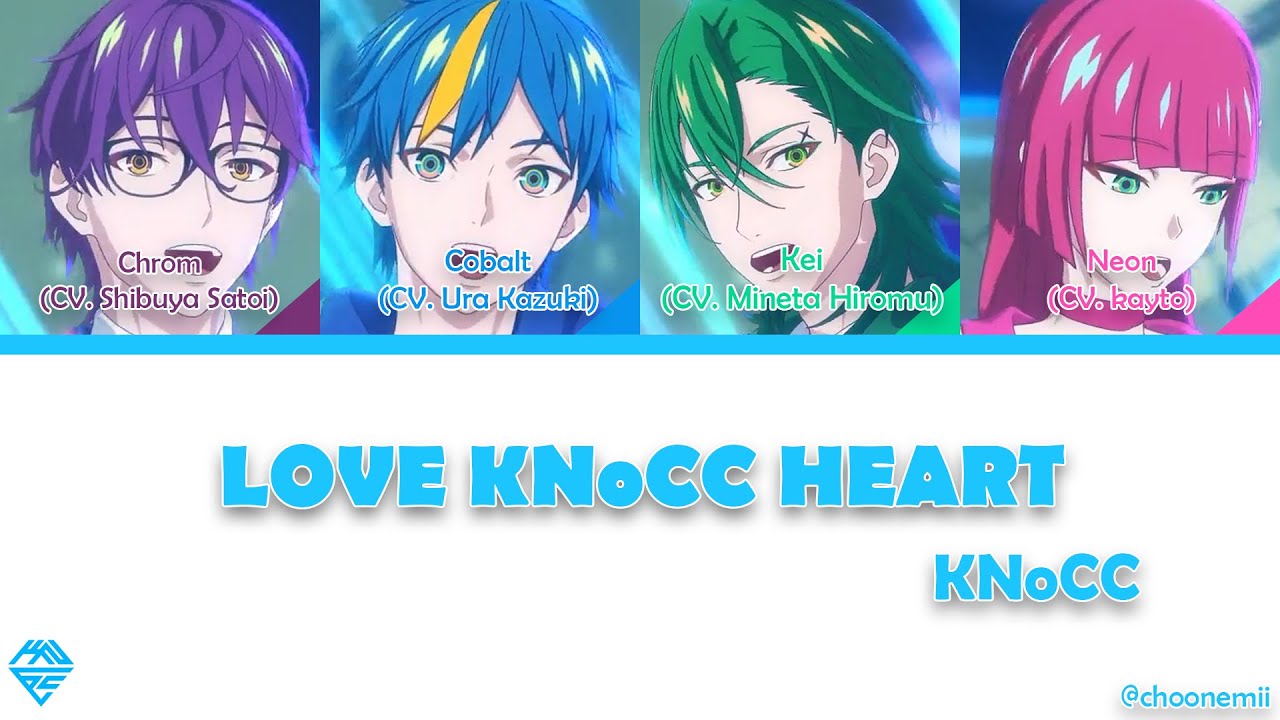 KNoCC「LOVE KNoCC HEART」 [Technoroid Color-Coded Lyrics KAN/ROM/ENG]