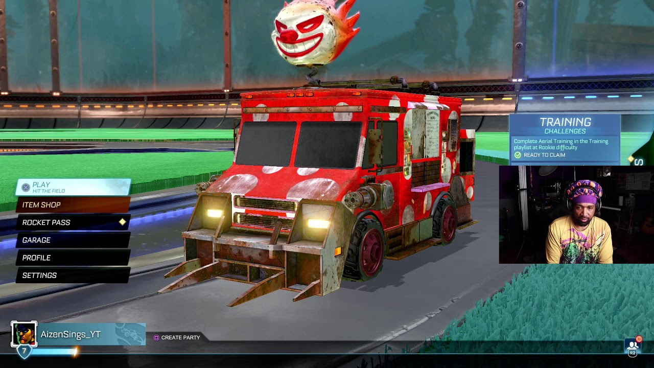 FIRST time on Rocket Leauge