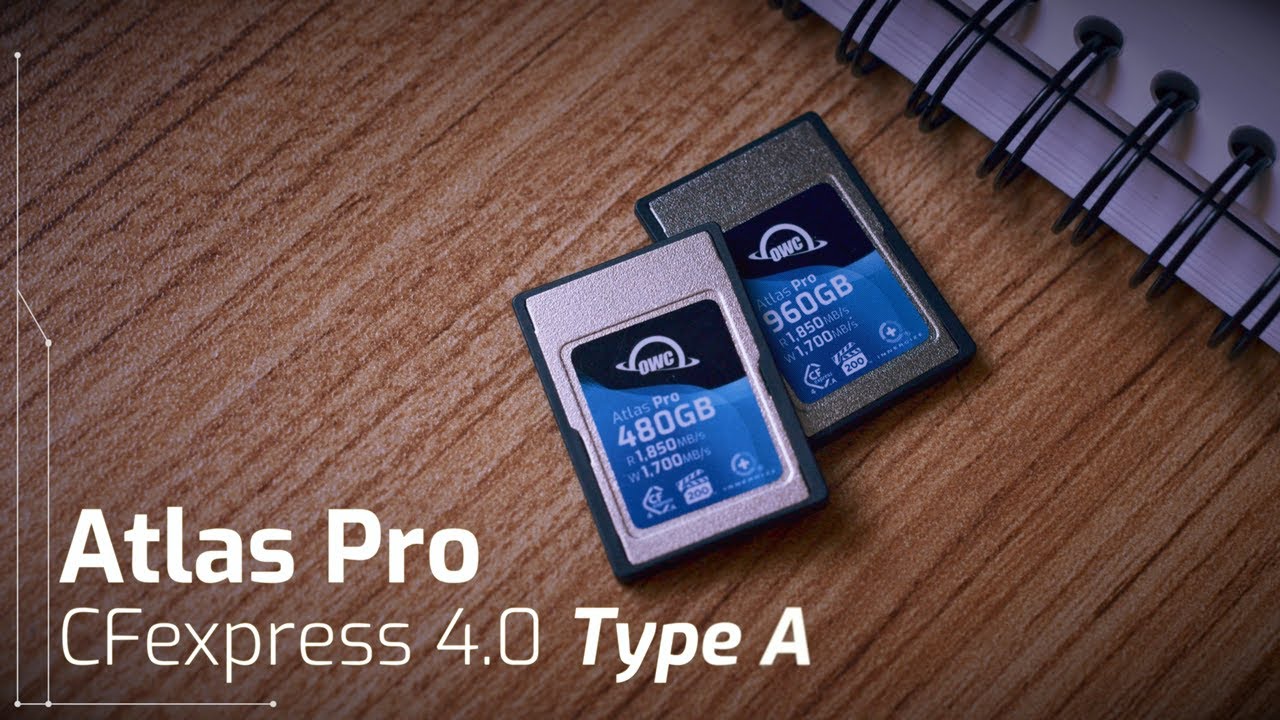 Announcing the new Atlas Pro CFexpress 4.0 Type A card from OWC.